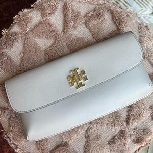 Tory Burch Envelope Bag Grey Clutch